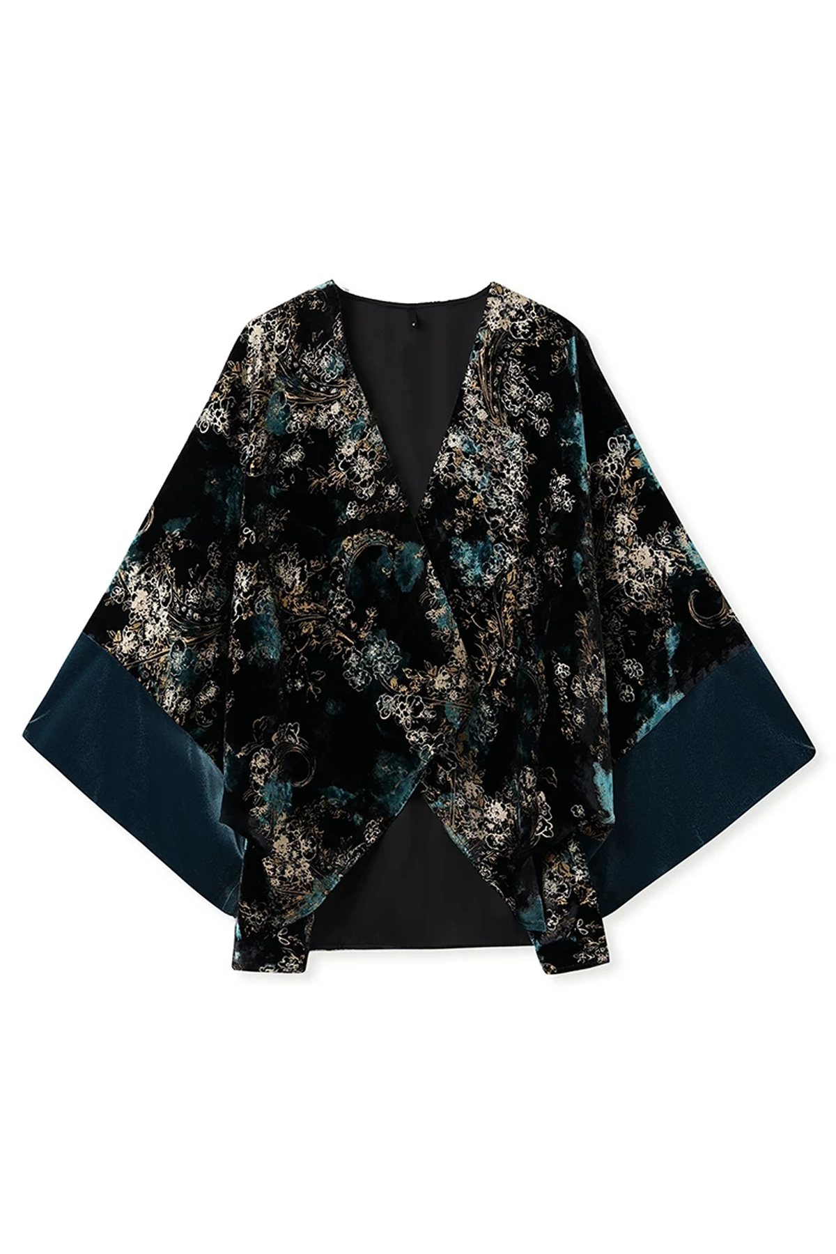 High-end New Chinese Style Light Luxury Embroidery Color Collision Double-sided Wear Coat - 图片 6
