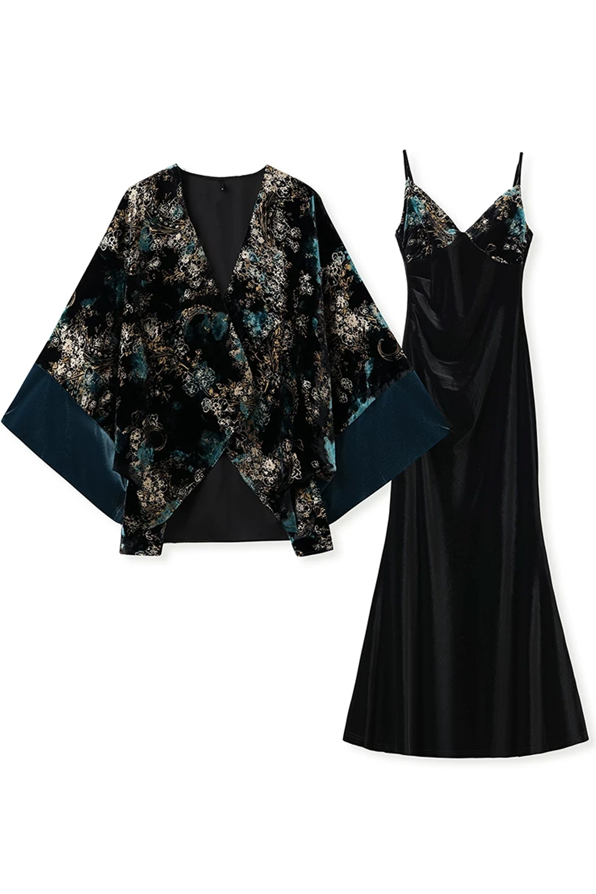 High-end New Chinese Style Light Luxury Embroidery Color Collision Double-sided Wear Coat - 图片 7